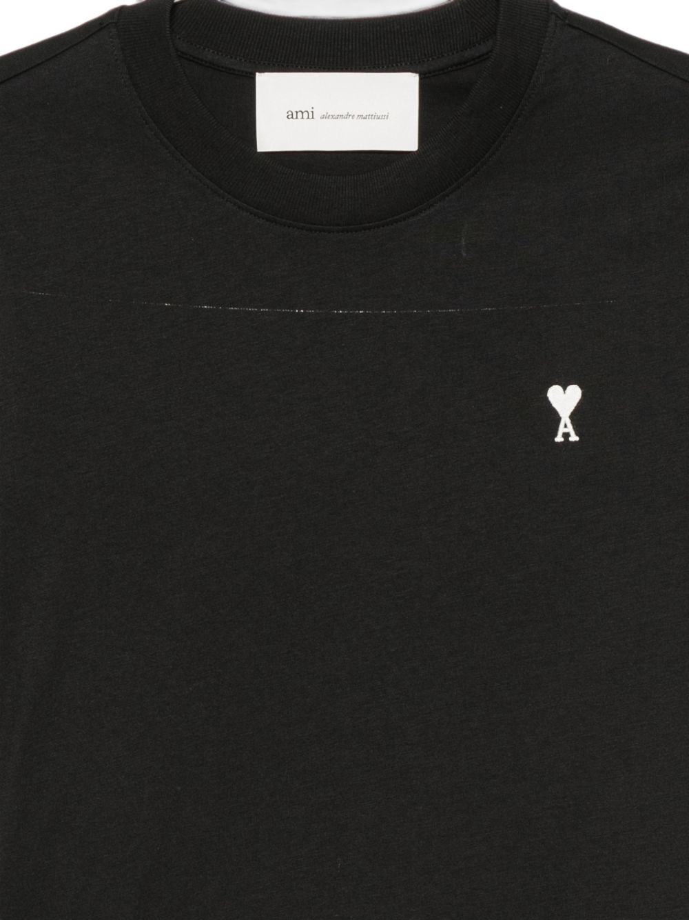 AMI PARIS T-shirts and Polos BLACK