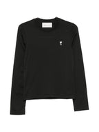 AMI PARIS T-shirts and Polos BLACK