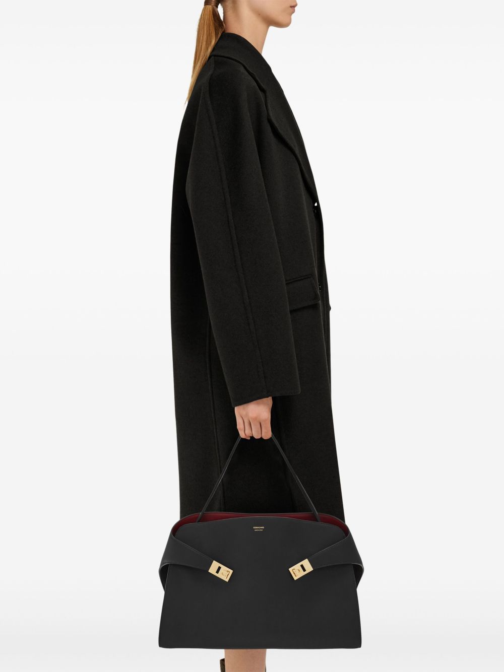 Ferragamo Gancini Shoulder Bag