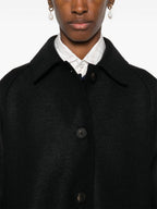 HARRIS WHARF LONDON Coats BLACK