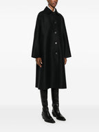 HARRIS WHARF LONDON Coats BLACK