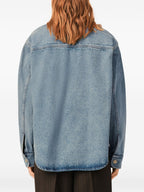 AMI PARIS Shirts LIGHT BLUE