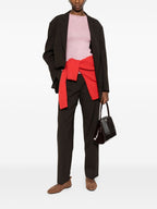 032C THE FRANKIE SHOP Trousers BROWN