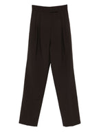032C THE FRANKIE SHOP Trousers BROWN
