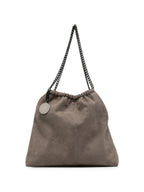 Stella McCartney Faux-Suede Ruched Bag