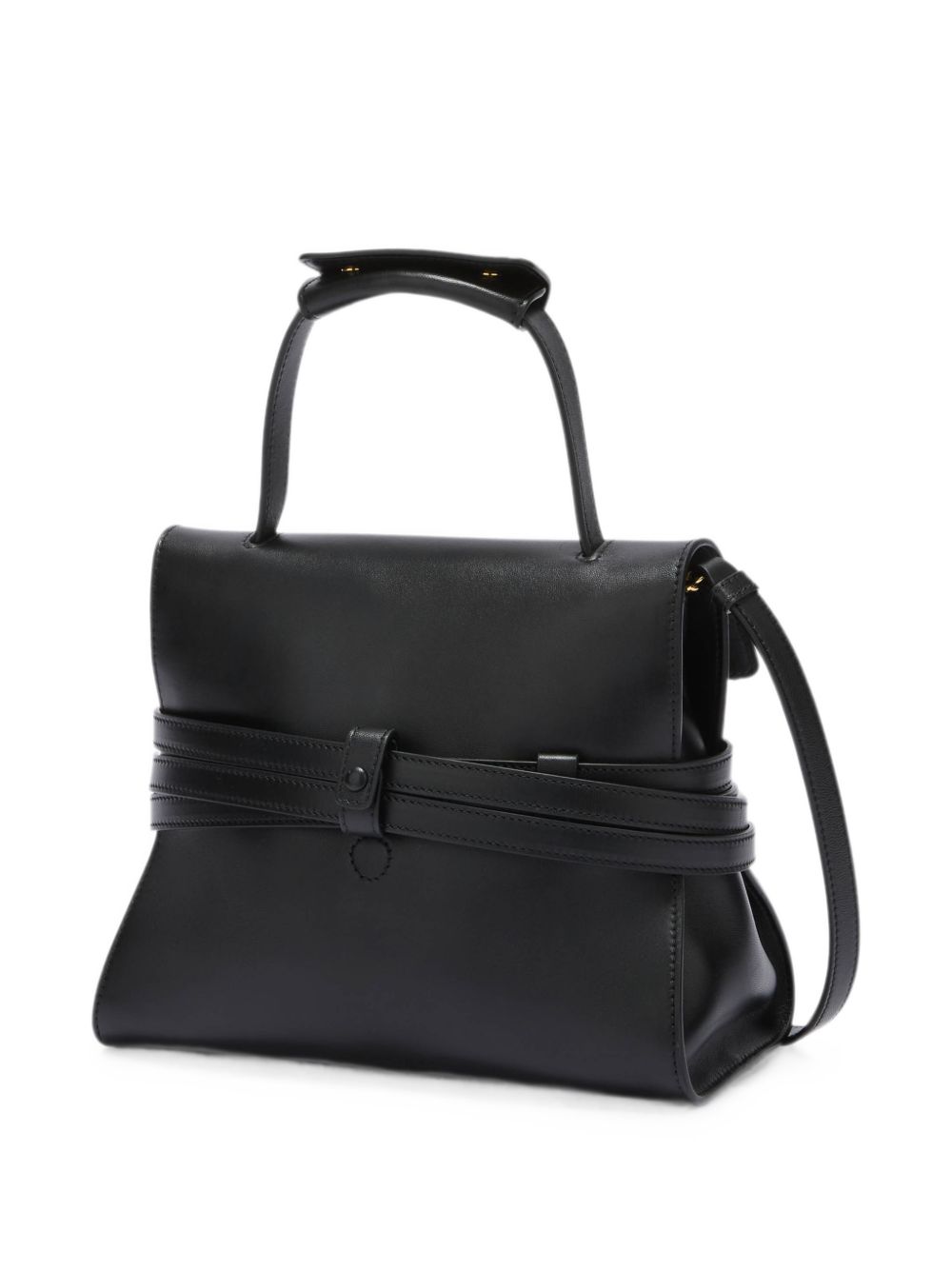 Moschino Buckle Strap Shoulder Bag