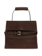 Moschino Tie Me Leather Handbag
