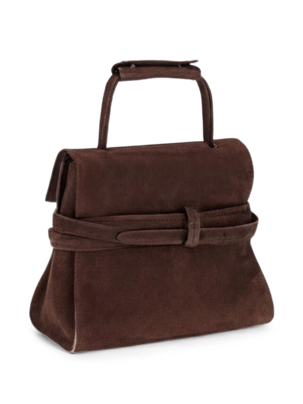 Moschino Tie Me Leather Handbag