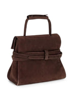 Moschino Tie Me Leather Handbag