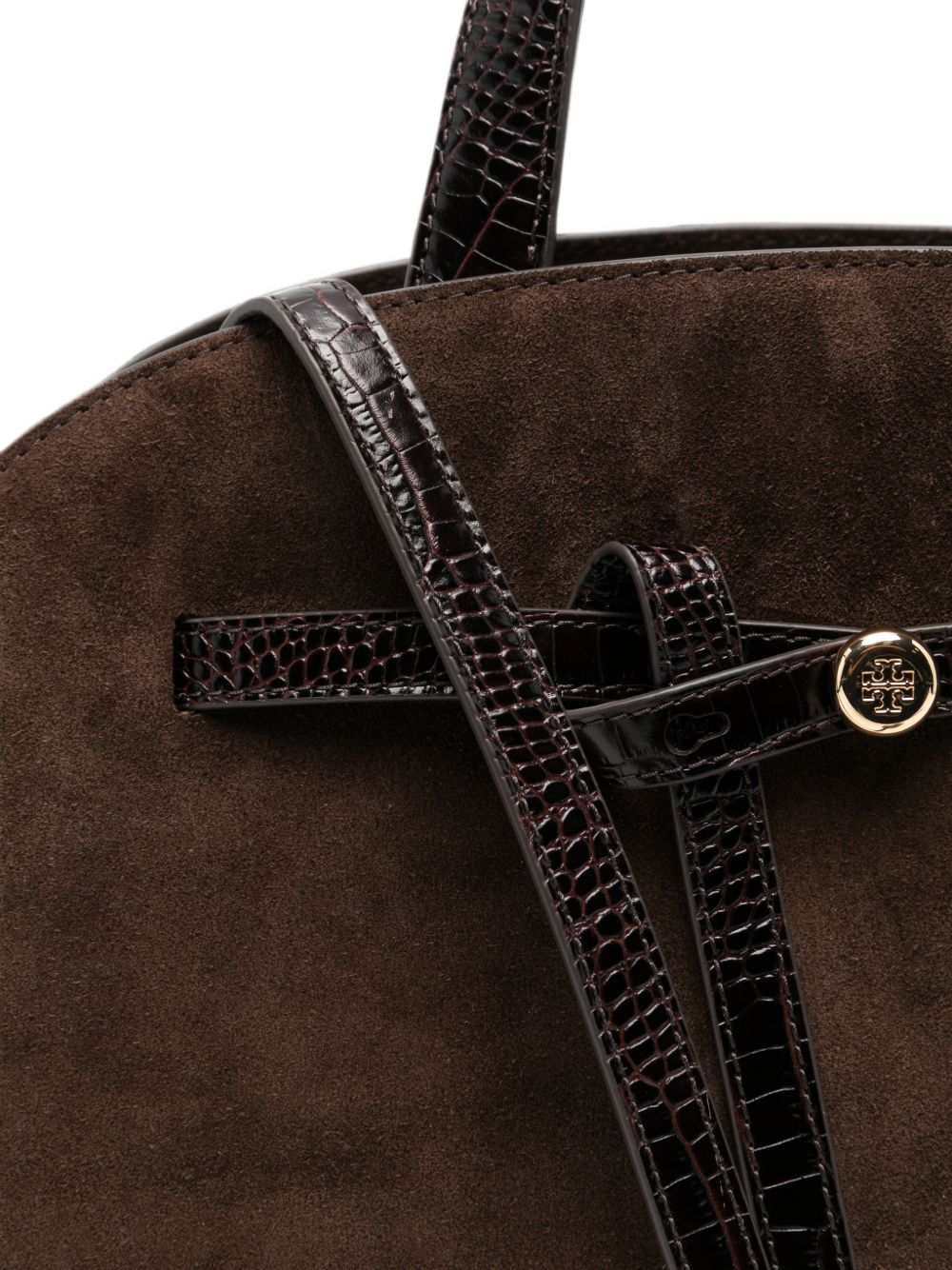 Tory Burch Romy Suede Bucket Bag