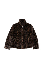 Apparis Leopard Faux-Fur Coat