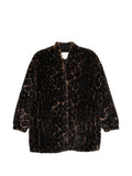 Apparis Leopard Faux-Fur Jacket