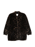 Apparis Leopard Faux-Fur Jacket