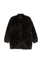 Apparis Leopard Faux-Fur Jacket