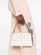 Elisabetta Franchi Logo Plaque Shoulder Bag