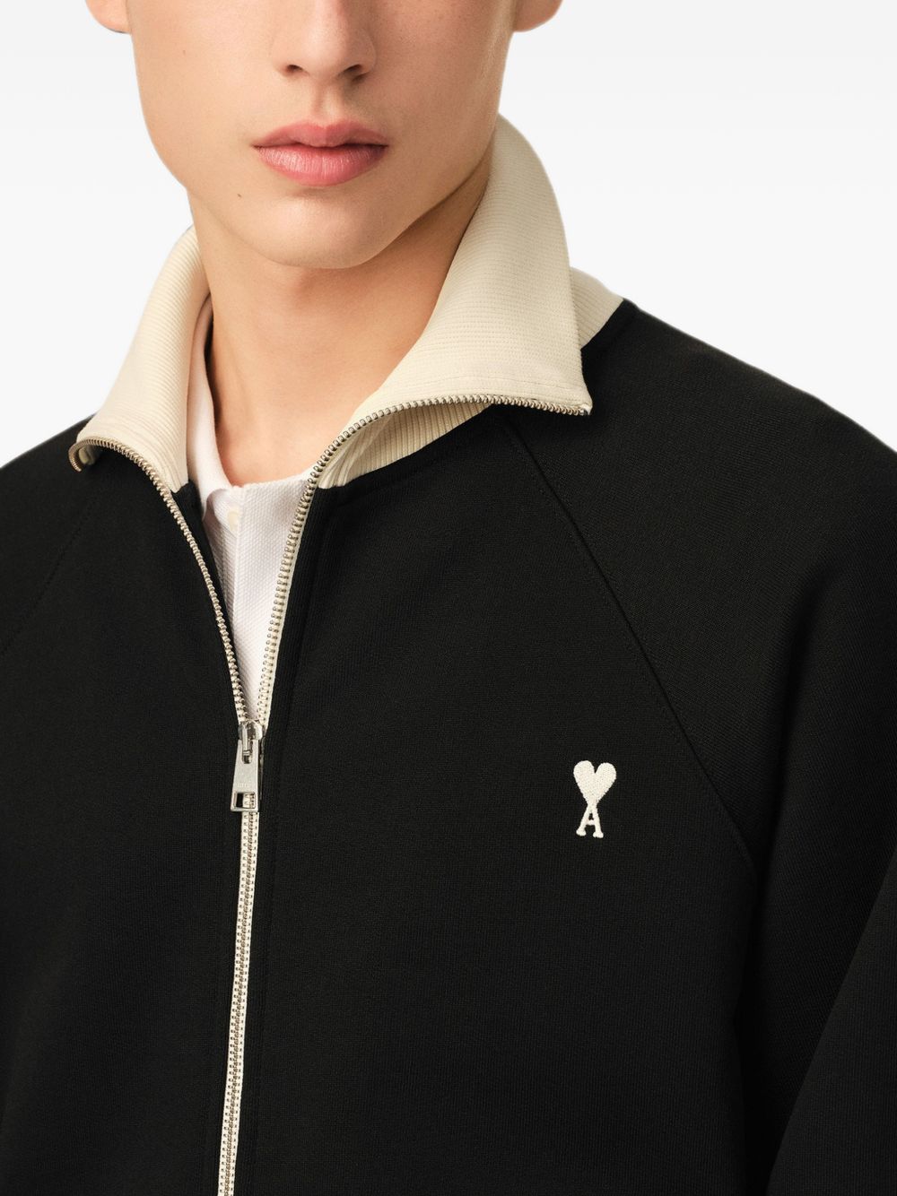 Ami Paris Sweaters BLACK