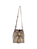Burberry Check Canvas Drawstring Pouch