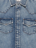 JACOB COHEN Shirts LIGHT BLUE