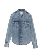 JACOB COHEN Shirts LIGHT BLUE