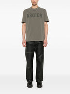 GOLDEN GOOSE T-shirts and Polos GREEN