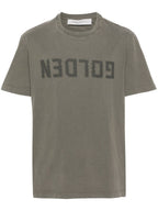 GOLDEN GOOSE T-shirts and Polos GREEN