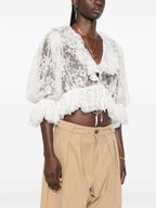 Chloé Chloe Top WHITE