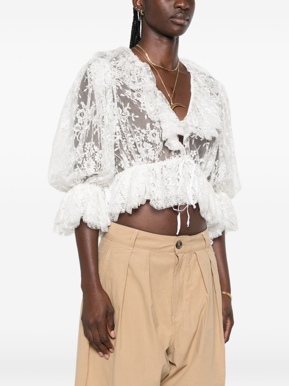 Chloé Chloe Top WHITE