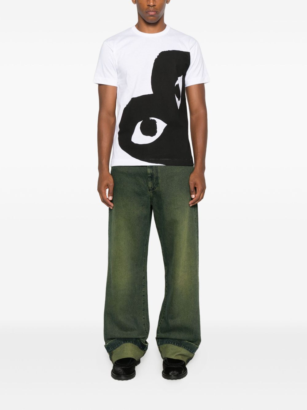 Comme des Garcons T-shirts and Polos WHITE
