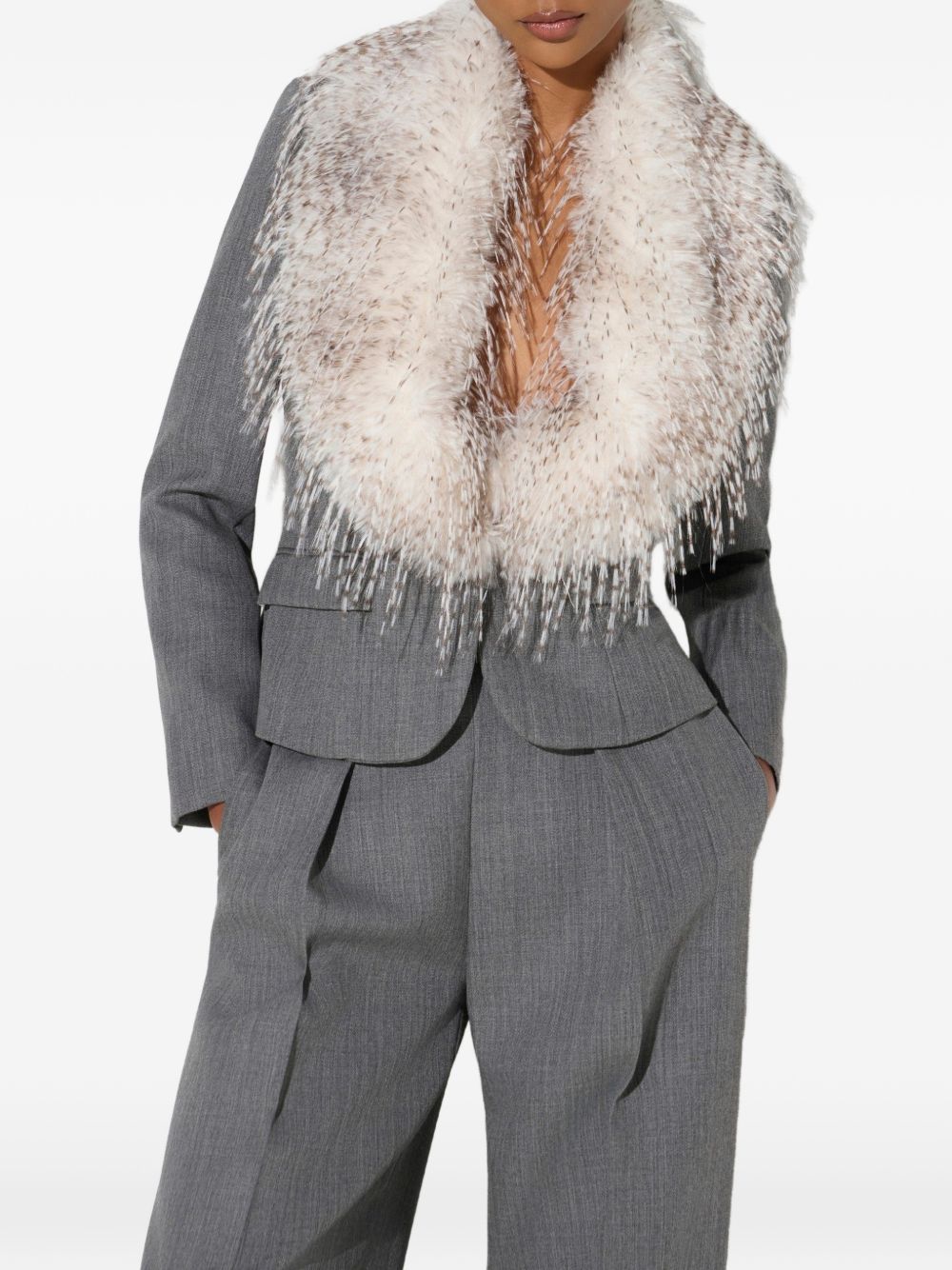 Elisabetta Franchi Jackets GREY
