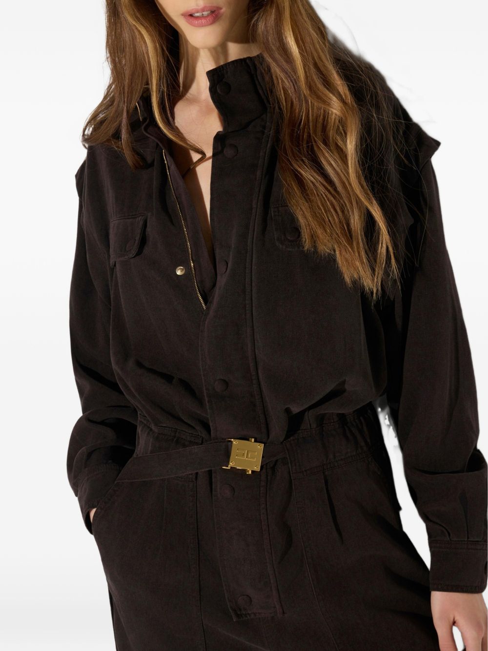 Elisabetta Franchi Dresses BROWN