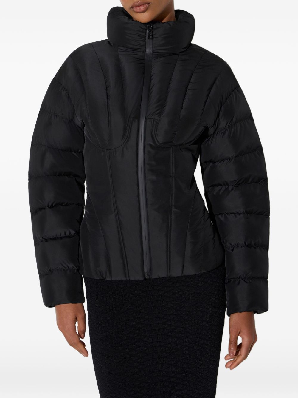 Elisabetta Franchi Coats BLACK