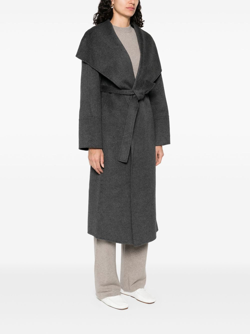 SOFT GOAT Coats GREY
