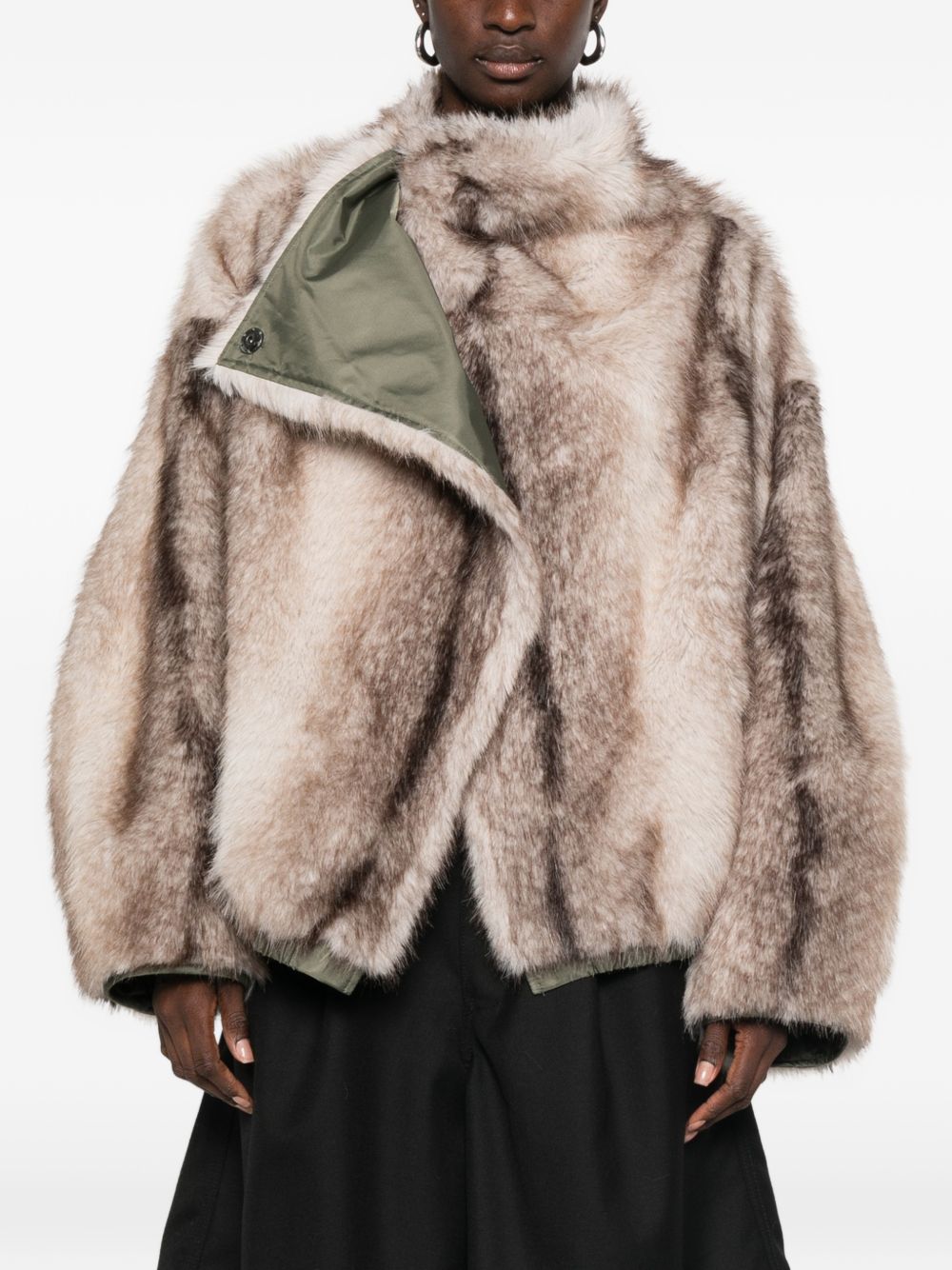 032C THE FRANKIE SHOP Coats GREEN