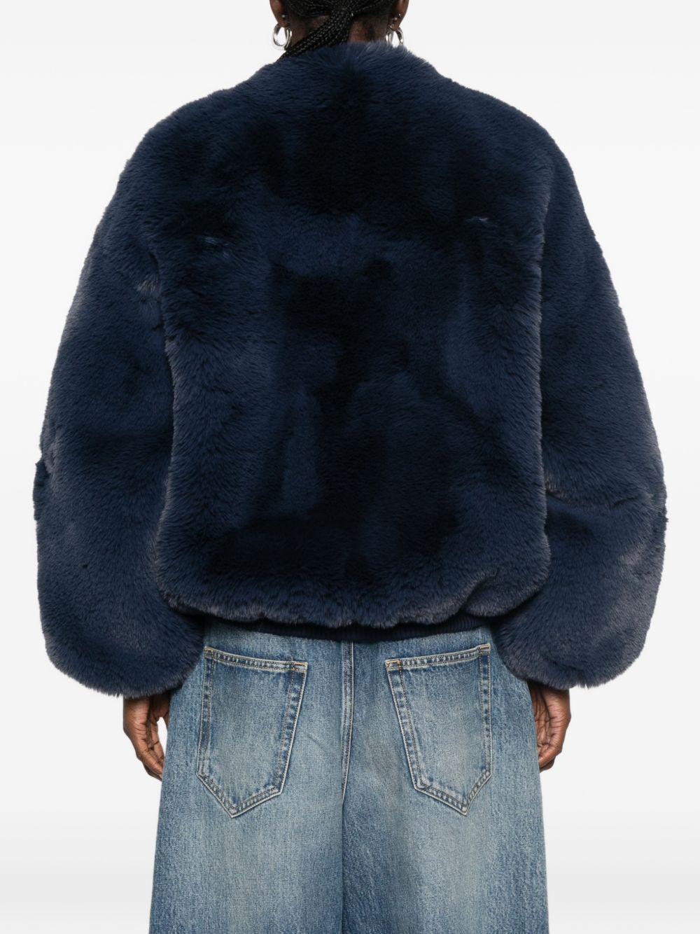 032C THE FRANKIE SHOP Coats NAVY