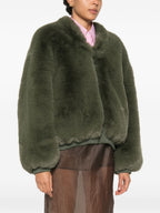 032C THE FRANKIE SHOP Coats GREEN