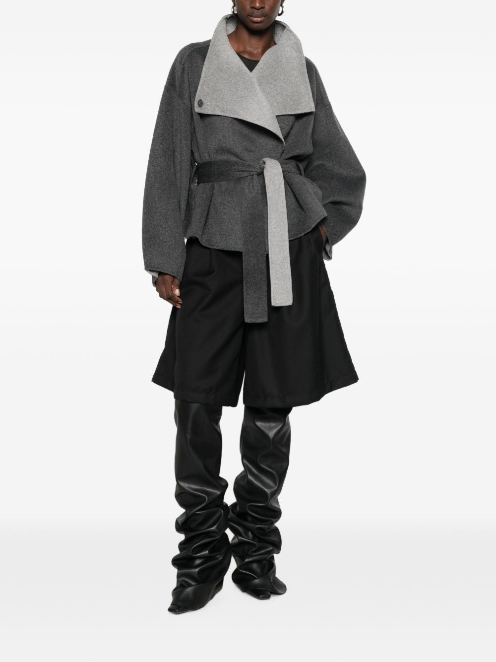 032C THE FRANKIE SHOP Coats GREY