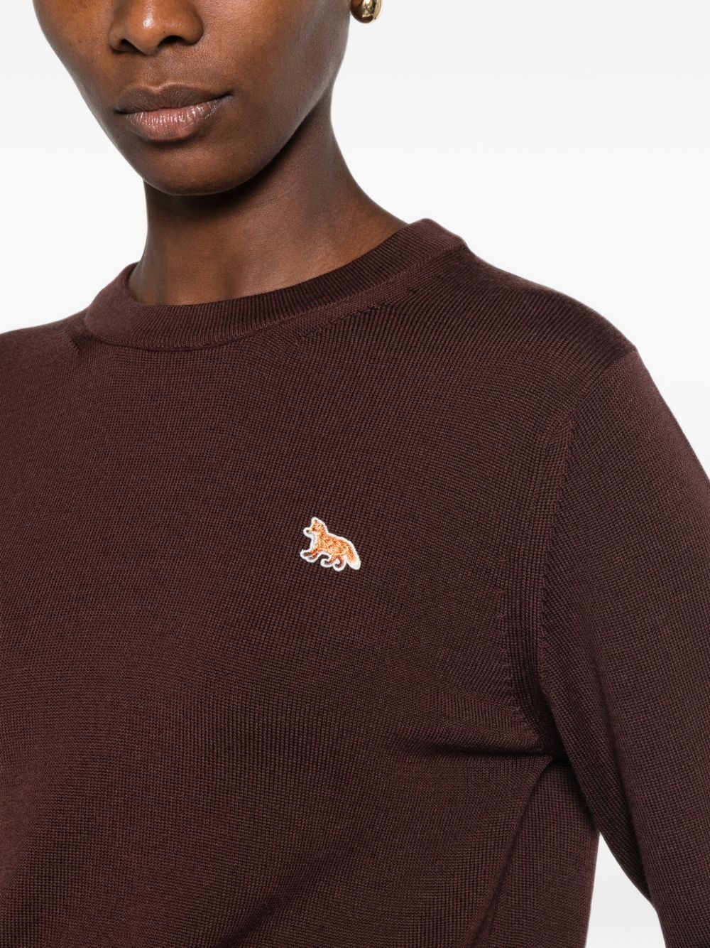 Maison Kitsuné MAISON KITSUNE' Sweaters BROWN