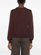 Maison Kitsuné MAISON KITSUNE' Sweaters BROWN
