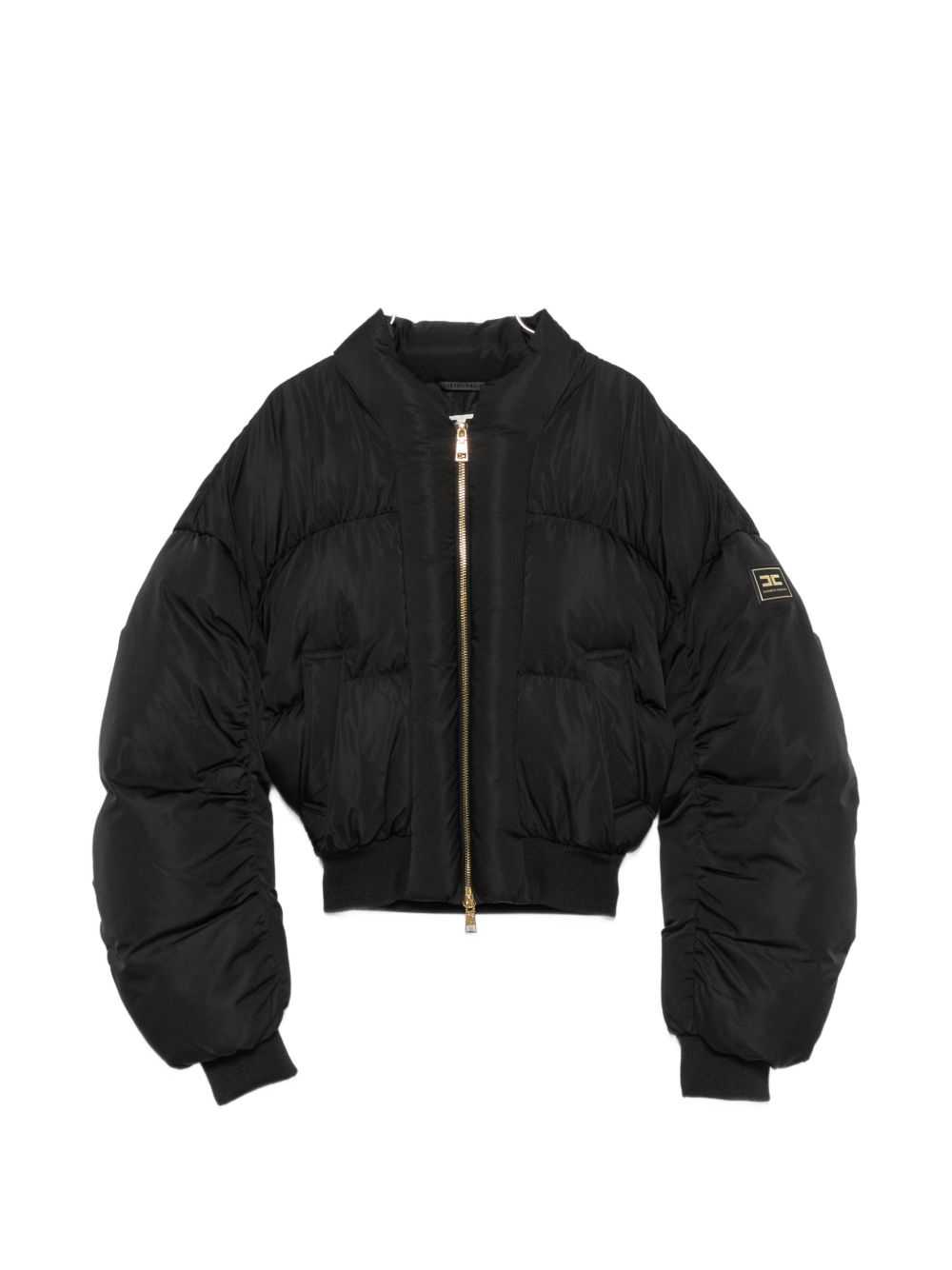 Elisabetta Franchi Coats BLACK