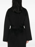 Elisabetta Franchi Coats BLACK