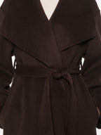 SOFT GOAT Coats BROWN