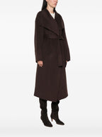 SOFT GOAT Coats BROWN