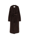SOFT GOAT Coats BROWN