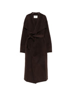 SOFT GOAT Coats BROWN