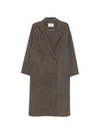 SOFT GOAT Coats BLACK