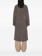 SOFT GOAT Coats BLACK