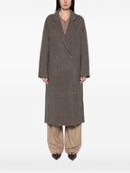 SOFT GOAT Coats BLACK