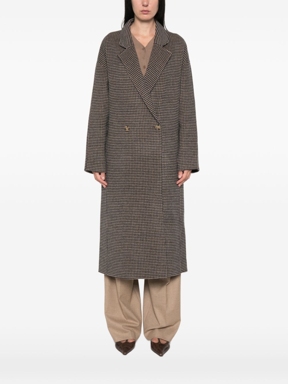 SOFT GOAT Coats BLACK