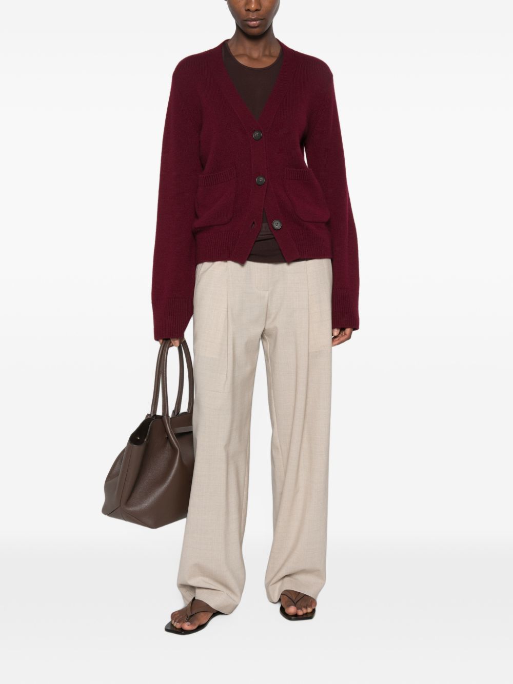 LISA YANG Sweaters BORDEAUX