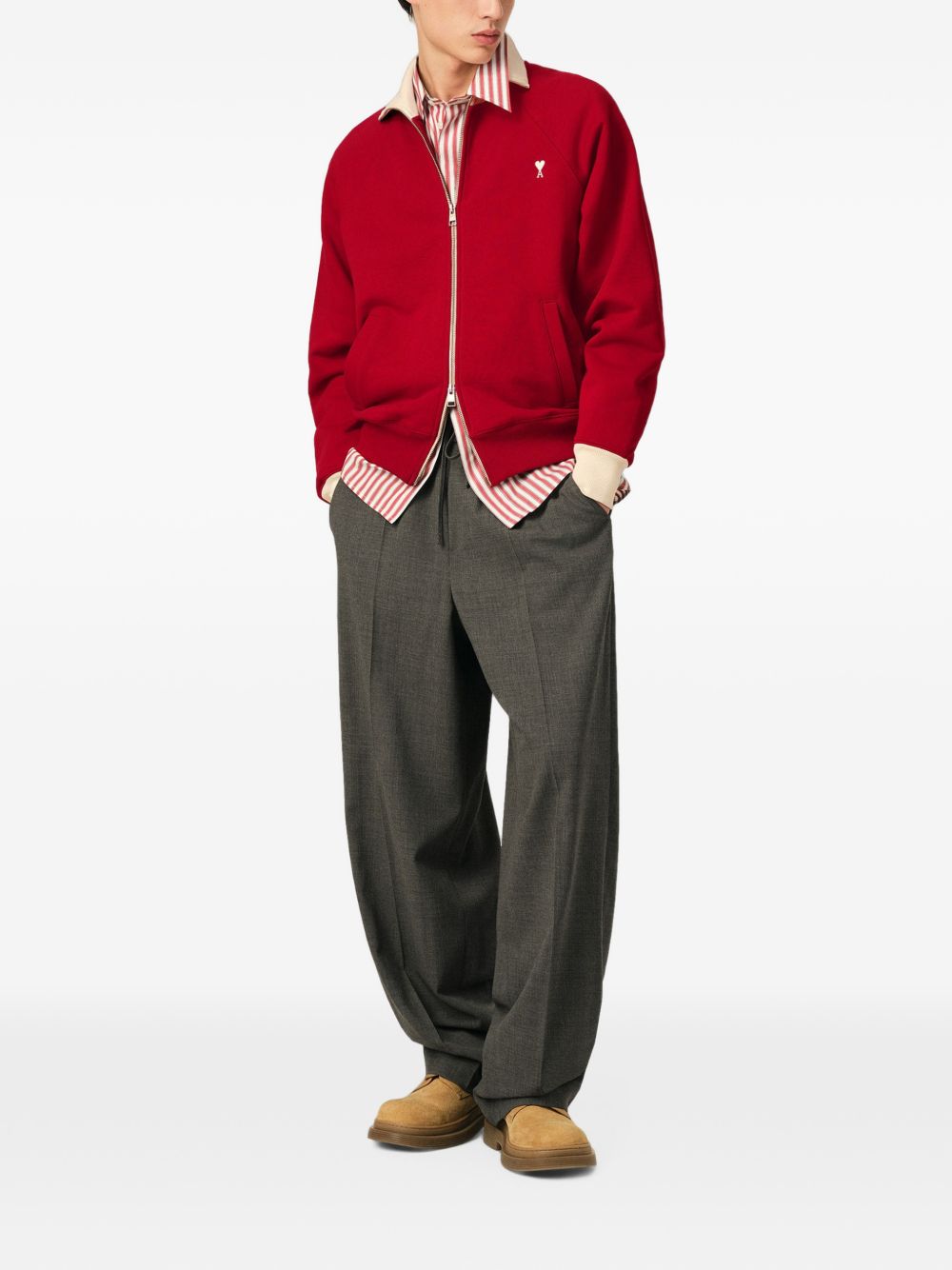 AMI PARIS Sweaters RED